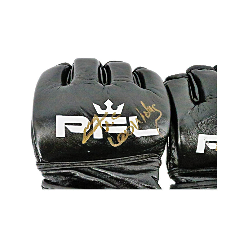 Maxwell Djantou Nana PFL Autographed Signed 2024 PFL 9 Playoffs Fight Worn Pair of Gloves (PFL LOA)
