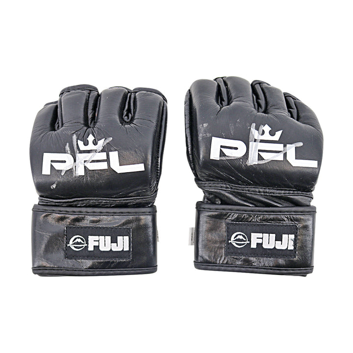 Hadi Omar Al Hussaini PFL Autographed Fight Worn Gloves from 1/25/25 Champions Series (PFL LOA)