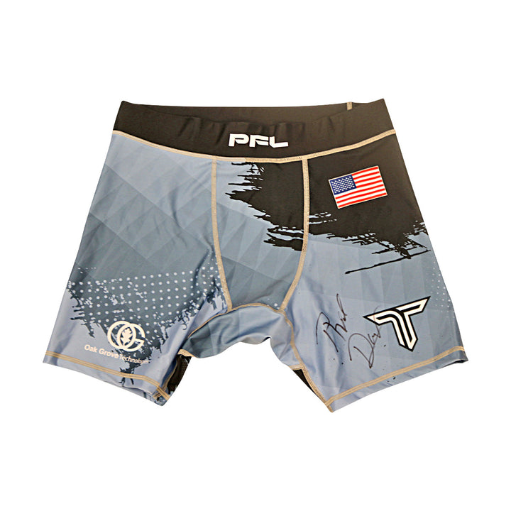 Phil Davis Autographed Signed 2025 PFL World Tournament 4 Authentic Pair of Fight Week Issued Tight Compression Shorts (PFL LOA)