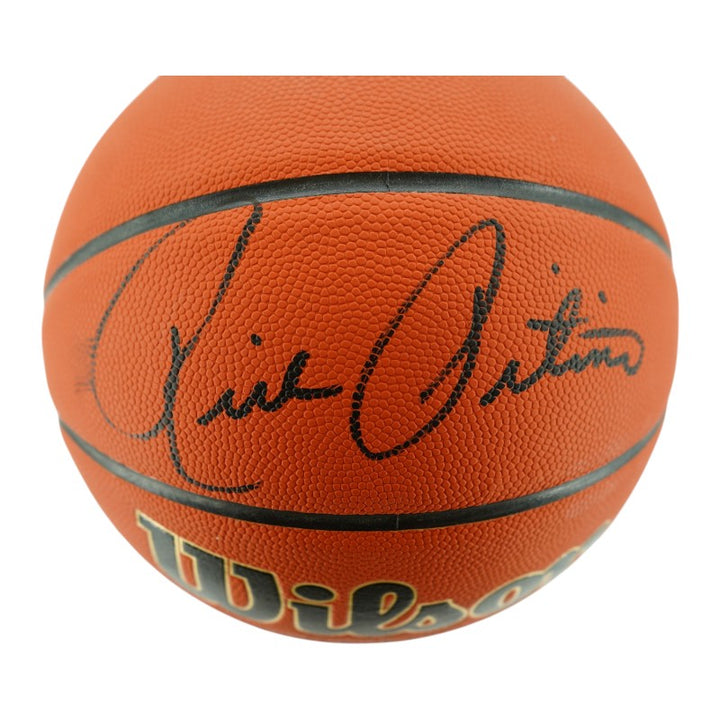 Rick Pitino St. John's University Autographed Wilson NCAA Basketball CX Auth