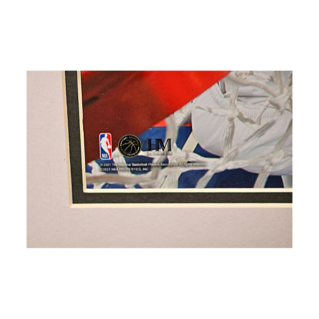 Immanuel Quickley Knicks Raptors Autographed Signed Matted 16x20 Photograph (CX Auth)