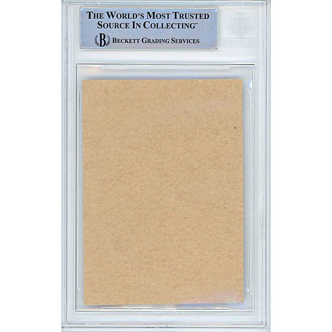 Jack Youngblood Signed Los Angeles Rams Football Signature Cut Beckett Auth Auto Slab