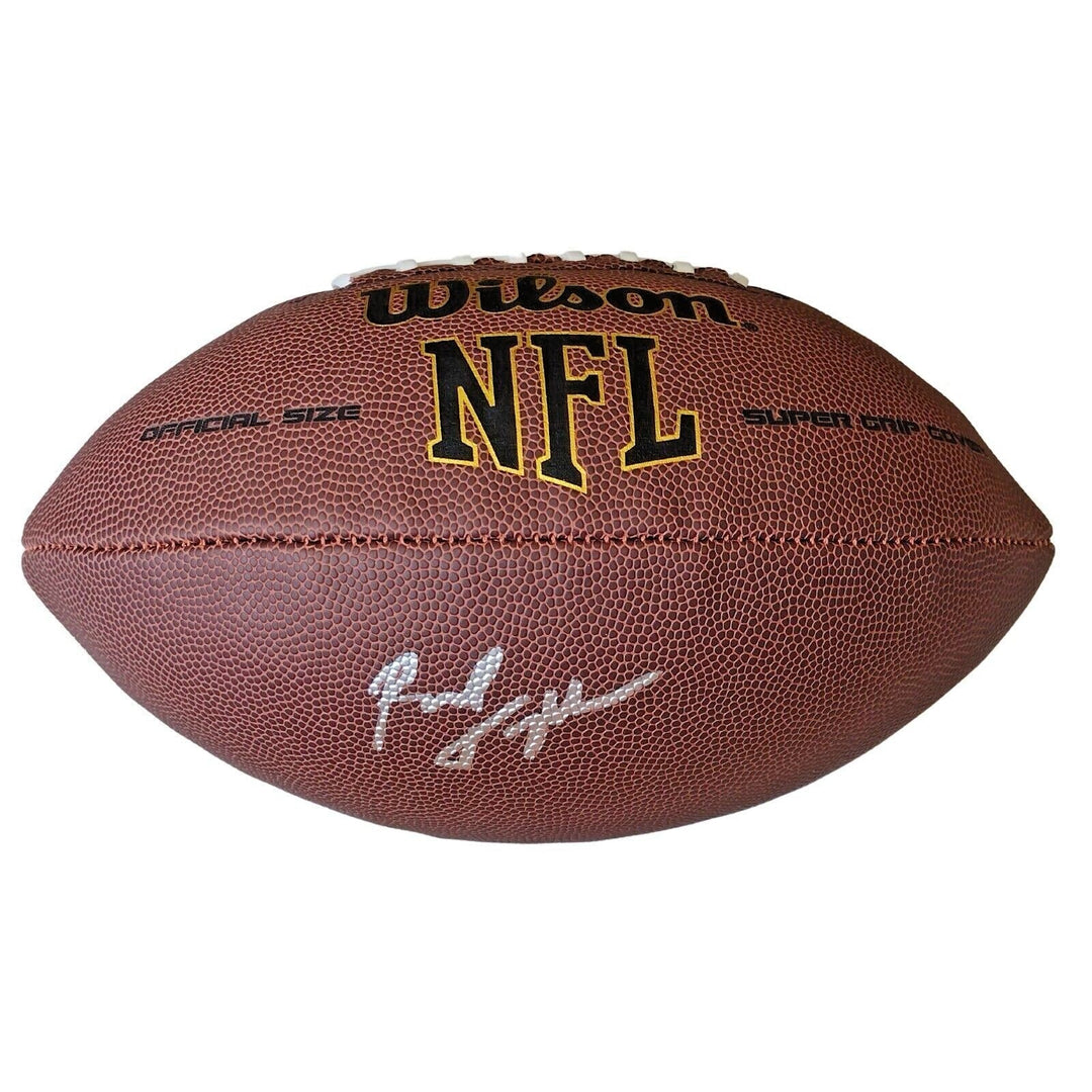 Paul Tagliabue NFL Commissioner Signed Wilson Football Beckett Authentic Auto COA Proof