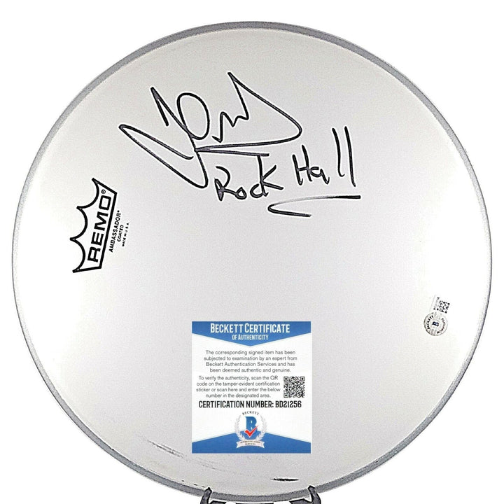 DJ Yella NWA Signed Drumhead 'Rock Hall' HOF Inscription Beckett Authentic Rap Hip Hop