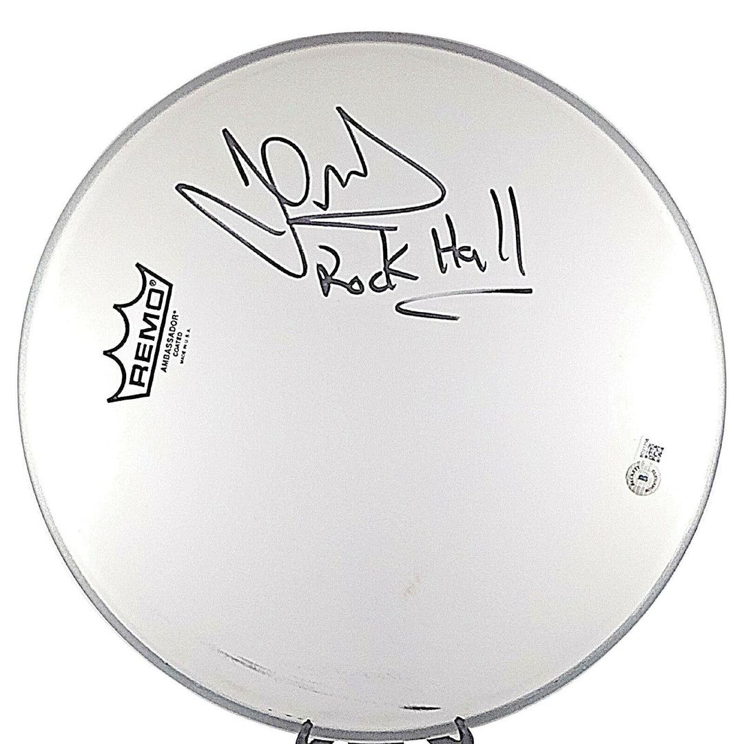 DJ Yella NWA Signed Drumhead 'Rock Hall' HOF Inscription Beckett Authentic Rap Hip Hop