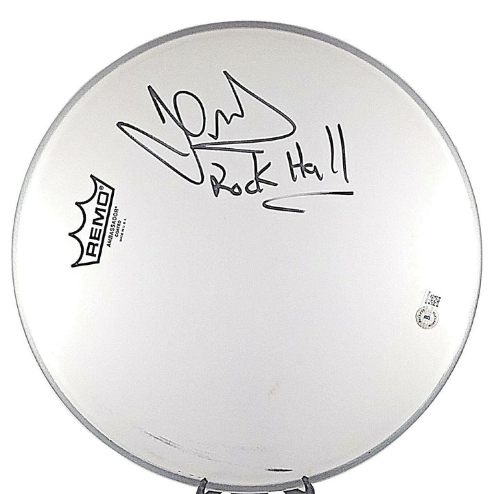 DJ Yella NWA Signed Drumhead 'Rock Hall' HOF Inscription Beckett Authentic Rap Hip Hop