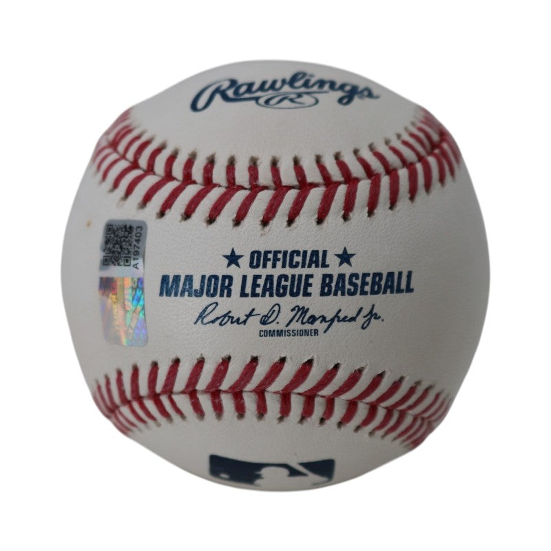 Willie Randolph New York Yankees Autographed Inscribed 6x All Star MLB Baseball CX Auth