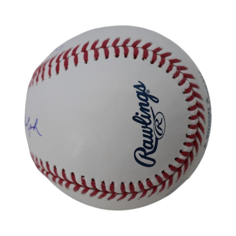 Willie Randolph New York Yankees Autographed Inscribed Yankee Capt 86-88 MLB Baseball CX Auth
