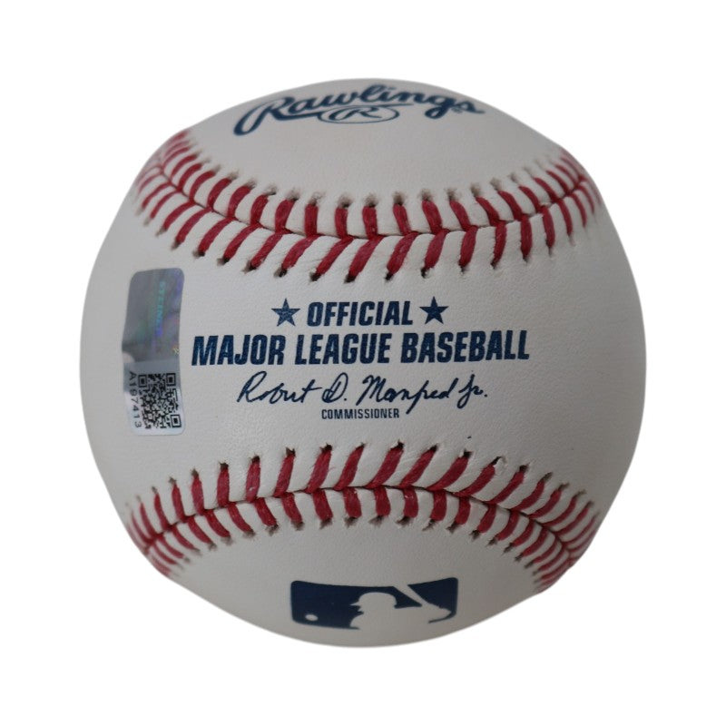 Willie Randolph New York Mets Autographed Inscribed Mets Mgr 2005-08 MLB Baseball CX Auth