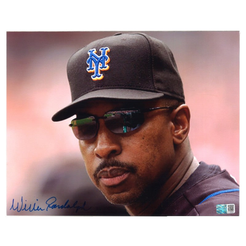 Willie Randolph New York Mets Autographed 8x10 Photograph CX Auth