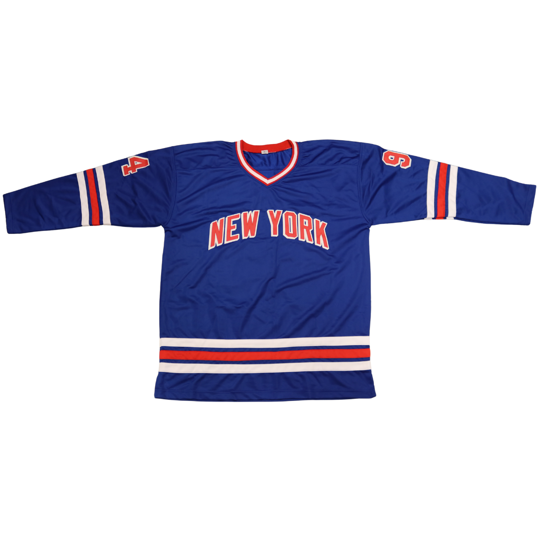1994 New York Rangers Team Signed Autographed Blue "Champions" Custom Jersey (CX Auth)