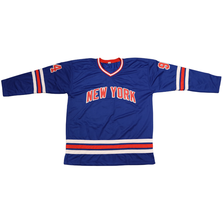 1994 New York Rangers Team Signed Autographed Blue "Champions" Custom Jersey (CX Auth)