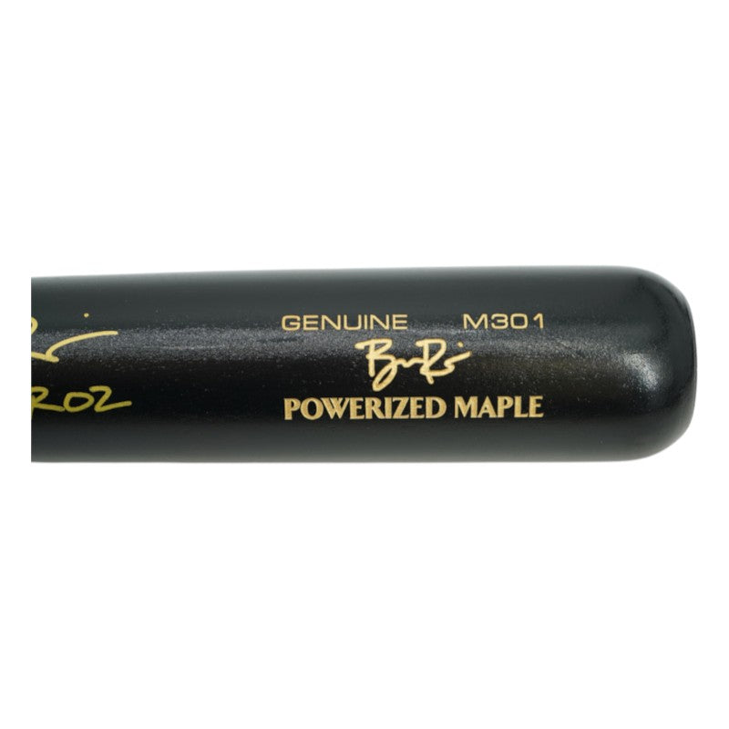 Ben Rice Yankees Autographed Inscribed El Arroz Louisville Slugger M301 Pro Model Bat CX Auth