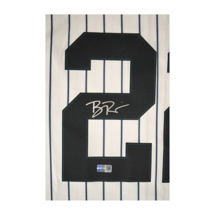 Ben Rice New York Yankees Autographed Inscribed MLB Debut Nike Pinstripe Replica Jersey (CX Auth)