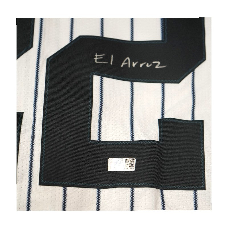 Ben Rice New York Yankees Autographed Multi Inscribed Nike Pinstripe Replica Jersey (CX Auth)