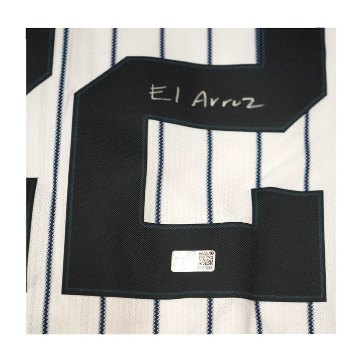 Ben Rice New York Yankees Autographed Multi Inscribed Nike Pinstripe Replica Jersey (CX Auth)