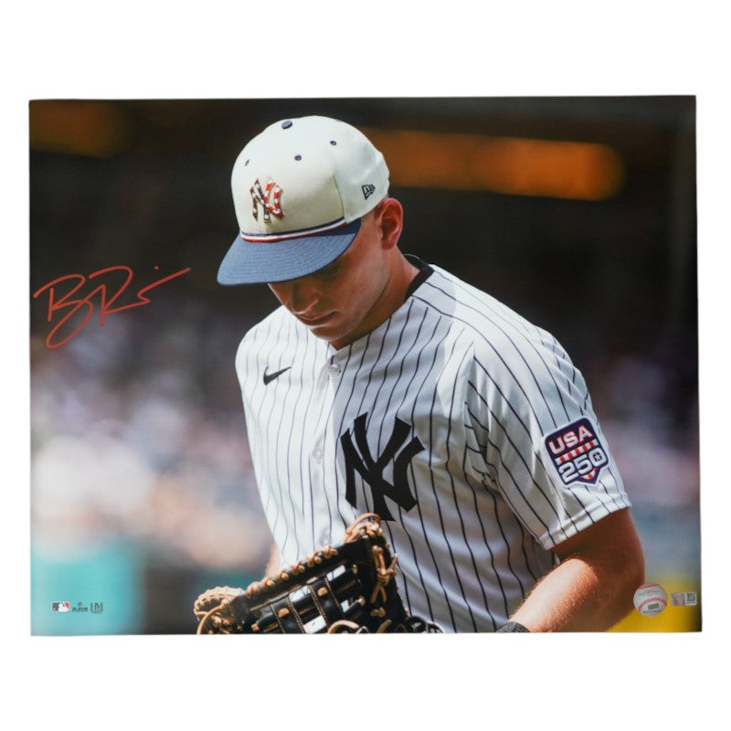 Ben Rice New York Yankees Autographed 4th of July 16x20 Photo CX Auth