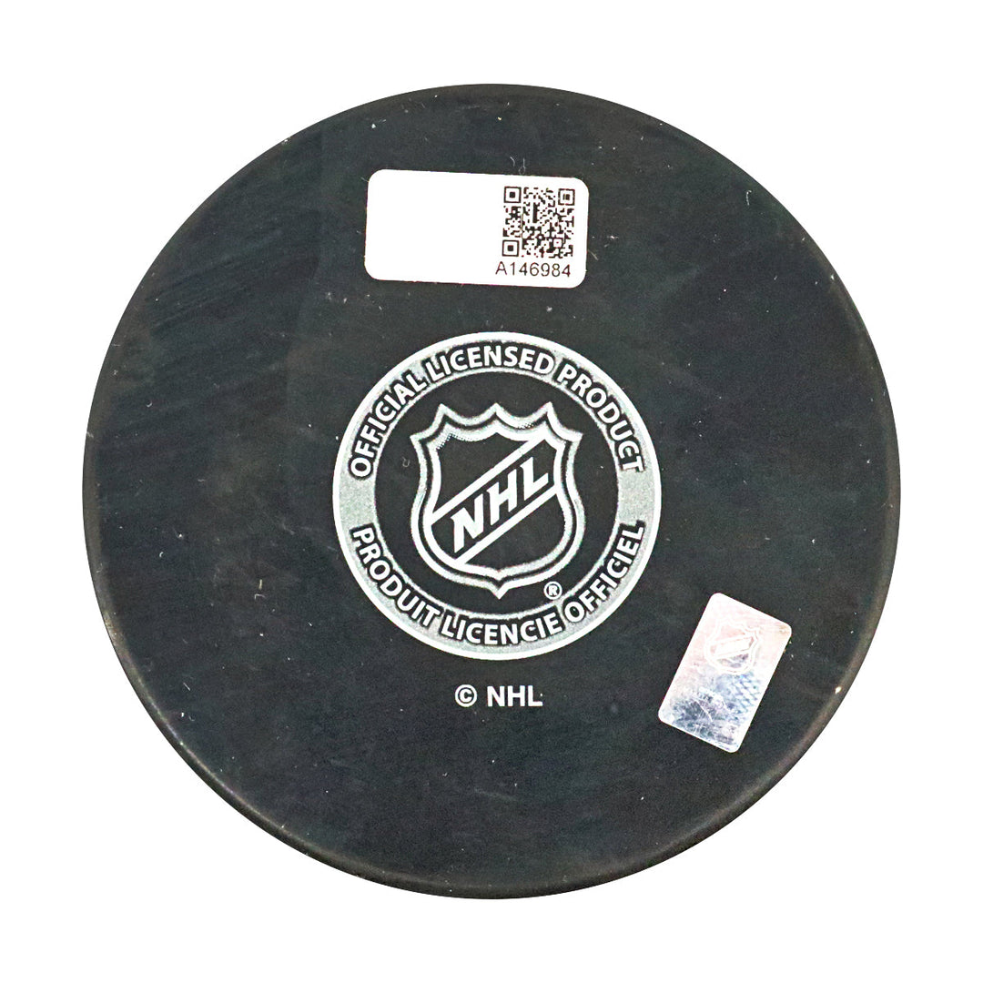 Mike Richter New York Rangers Autographed Signed Inscribed '94 Cup' Replica Rangers Puck (CX Auth)