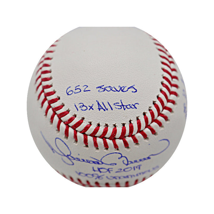 Mariano Rivera New York Yankees Autographed Signed 11 Inscription OMLB Baseball (CX Auth)