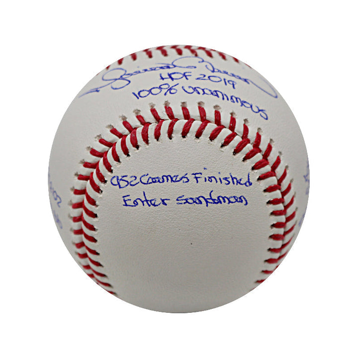 Mariano Rivera New York Yankees Autographed Signed 11 Inscription OMLB Baseball (CX Auth)