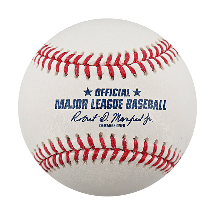 Mariano Rivera New York Yankees Autographed Signed Hall of Fame Logo Baseball (CX Auth)