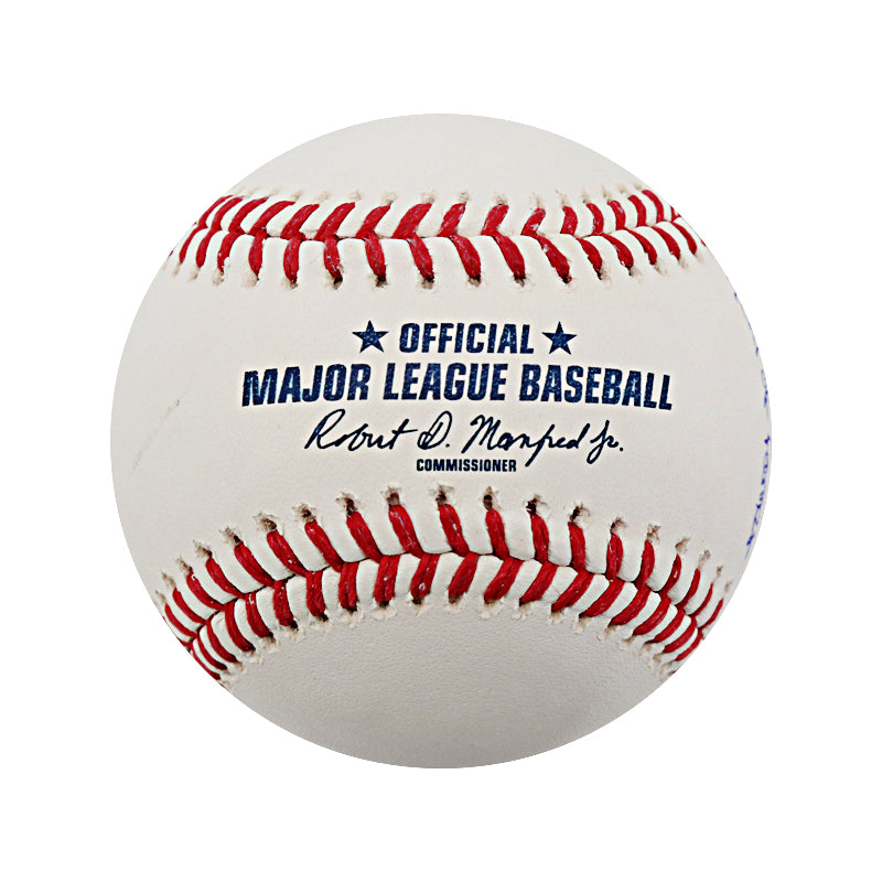 Mariano Rivera New York Yankees Autographed Signed and Inscribed Hall of Fame Logo Baseball (CX Auth)