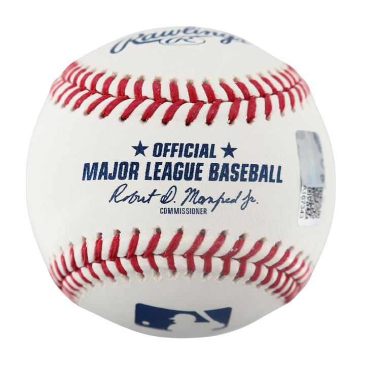 Mariano Rivera New York Yankees Autographed Inscribed Enter Sandman OMLB Baseball