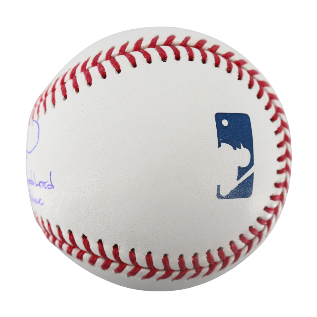 Mariano Rivera New York Yankees Autographed Thank The Good Lord OMLB Baseball
