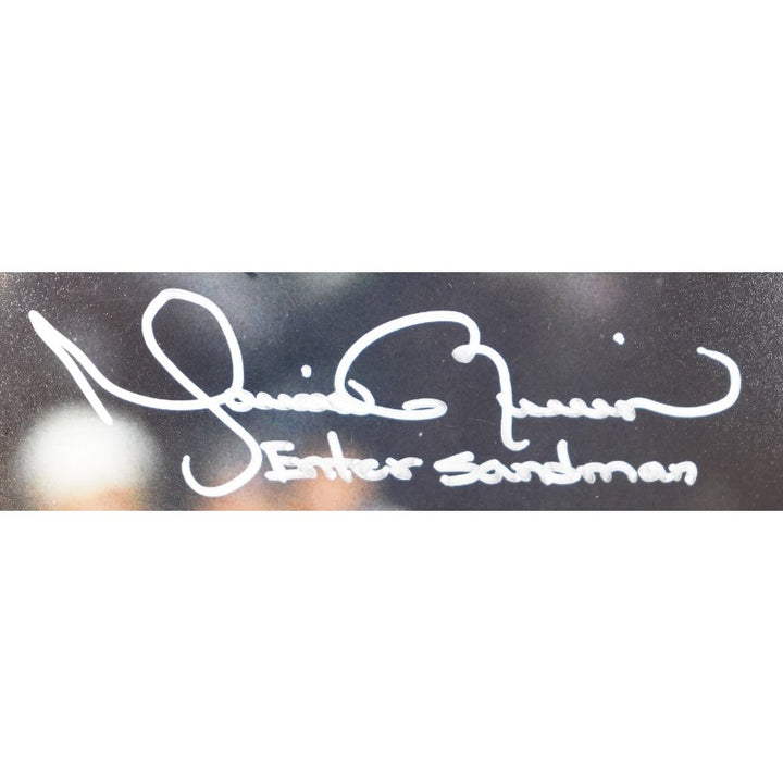 Mariano Rivera New York Yankees Autographed Inscribed 16x20 Photograph CX Auth