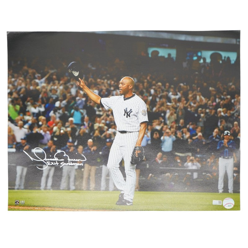 Mariano Rivera New York Yankees Autographed Inscribed 16x20 Final Game Photograph CX Auth