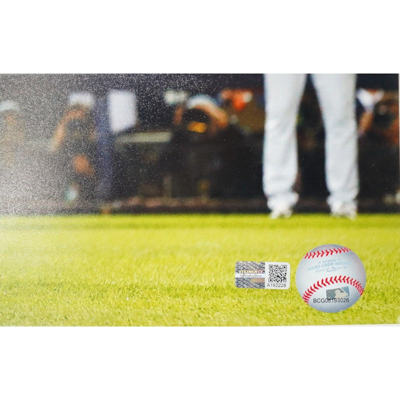 Mariano Rivera New York Yankees Autographed Inscribed 16x20 Final Game Photograph CX Auth