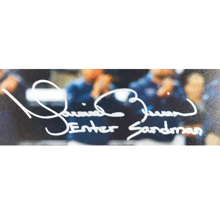 Mariano Rivera New York Yankees Autographed Inscribed 16x20 Final Game Photograph CX Auth