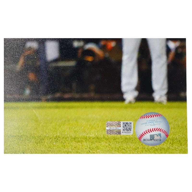 Mariano Rivera New York Yankees Autographed Inscribed 16x20 Final Game Photograph CX Auth