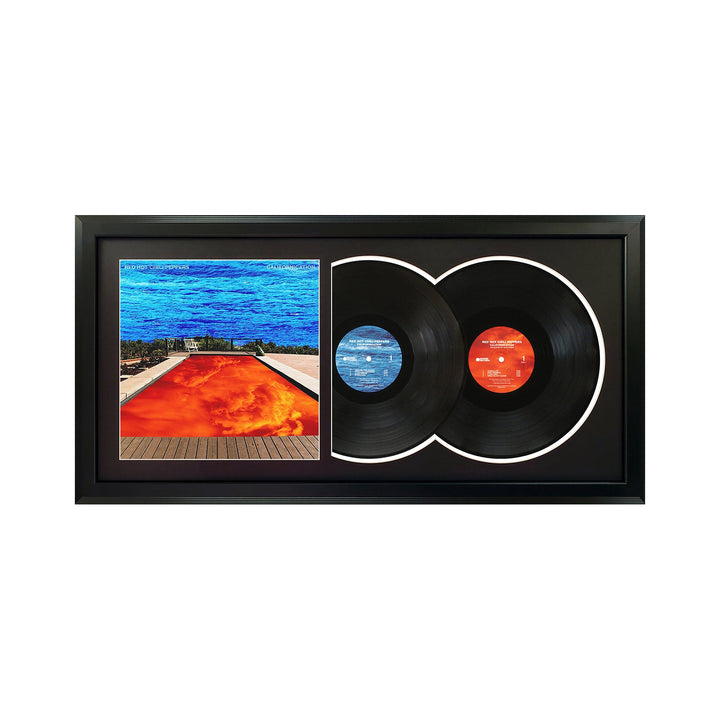 Red Hot Chili Peppers Californication Genuine Double Vinyl Record & Cover Professionally Framed  Display with a Black Mat