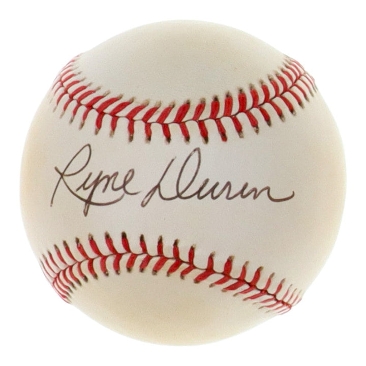 Ryne Duren New York Yankees Signed OAL Baseball (JSA) with Ball Cube