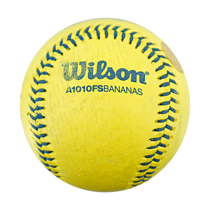 Vincent Chapman Savannah Bananas Autographed Inscribed Official Banana Ball 2.28.26 FSU Tallahassee Florida