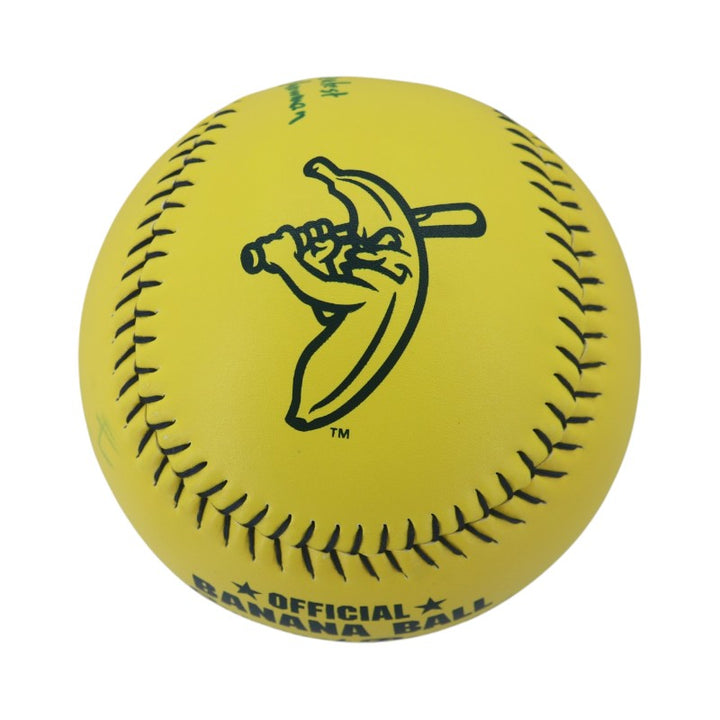 Jackson Olson Bananas Autographed Inscribed Oversized Banana Ball