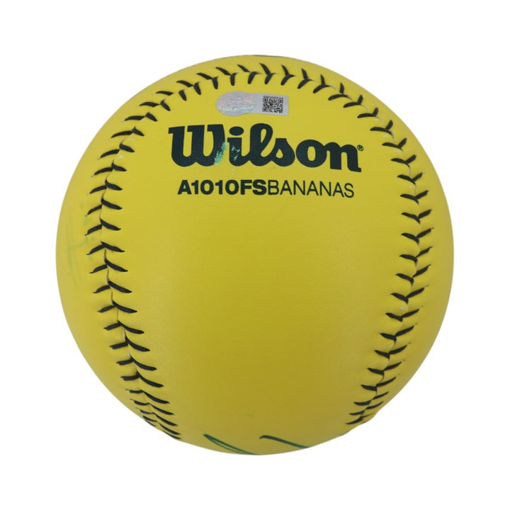 Jackson Olson Bananas Autographed Inscribed Oversized Banana Ball