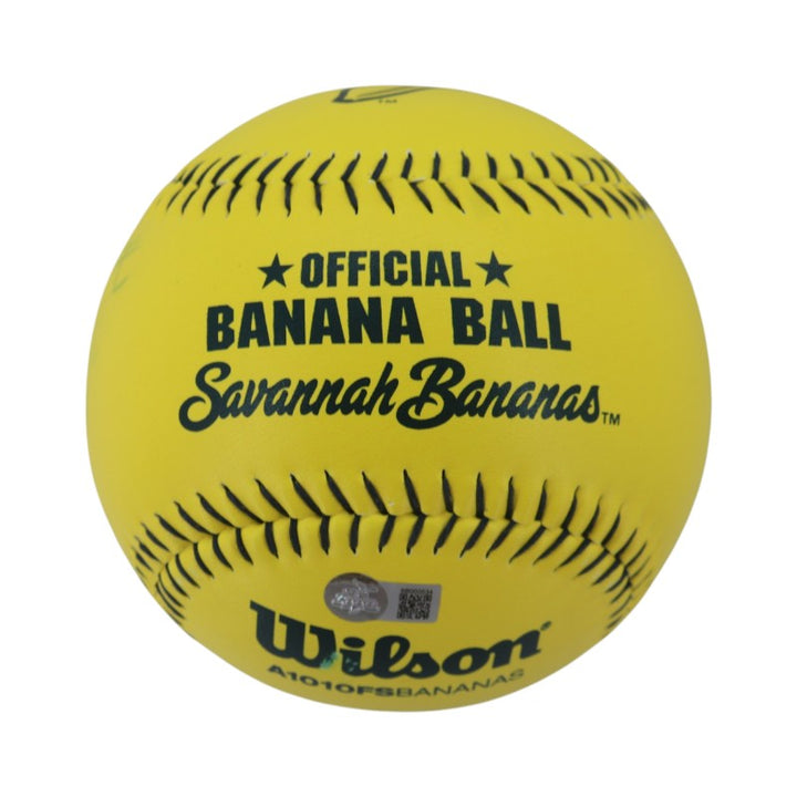 Jackson Olson Bananas Autographed Inscribed Oversized Banana Ball