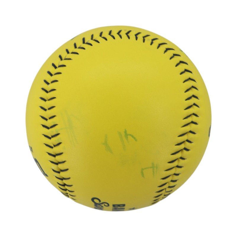 Jackson Olson Bananas Autographed Inscribed Oversized Banana Ball