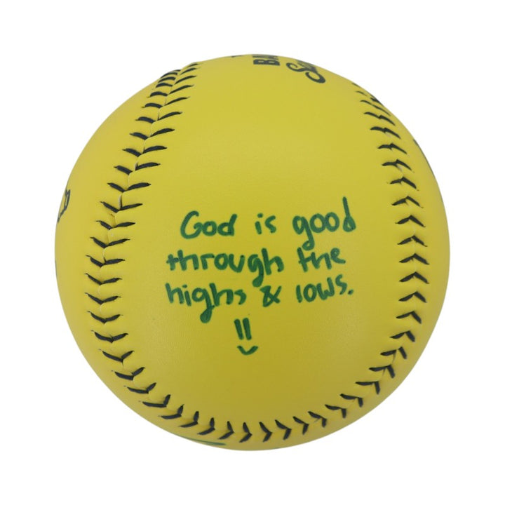 Robert Anthony Cruz Bananas Autographed Inscribed Oversized Official Banana Ball