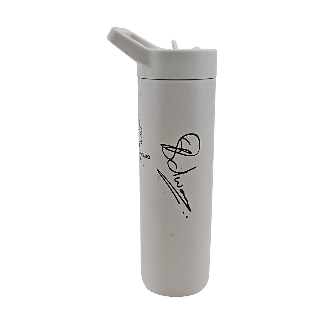 Charl Schwartzel Team Stinger Autographed Match Used Sentosa Water Bottle Water
