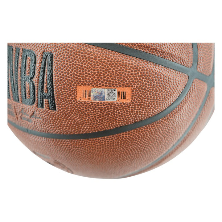 Landry Shamet New York Knicks Autographed NBA Wilson Knicks Logo Basketball CX Auth