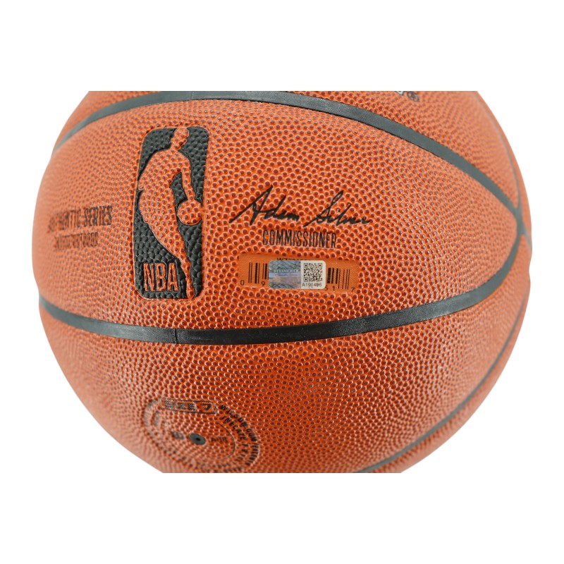 Landry Shamet New York Knicks Autographed Wilson NBA Basketball CX Auth