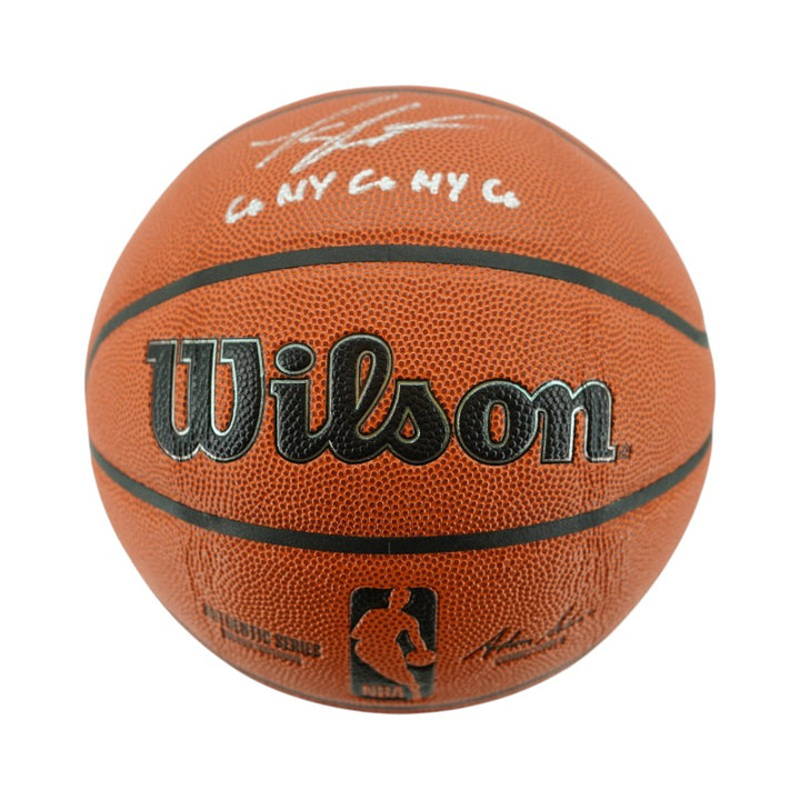 Landry Shamet New York Knicks Autographed Inscribed Go NY Go NY Go Wilson NBA Basketball CX Auth