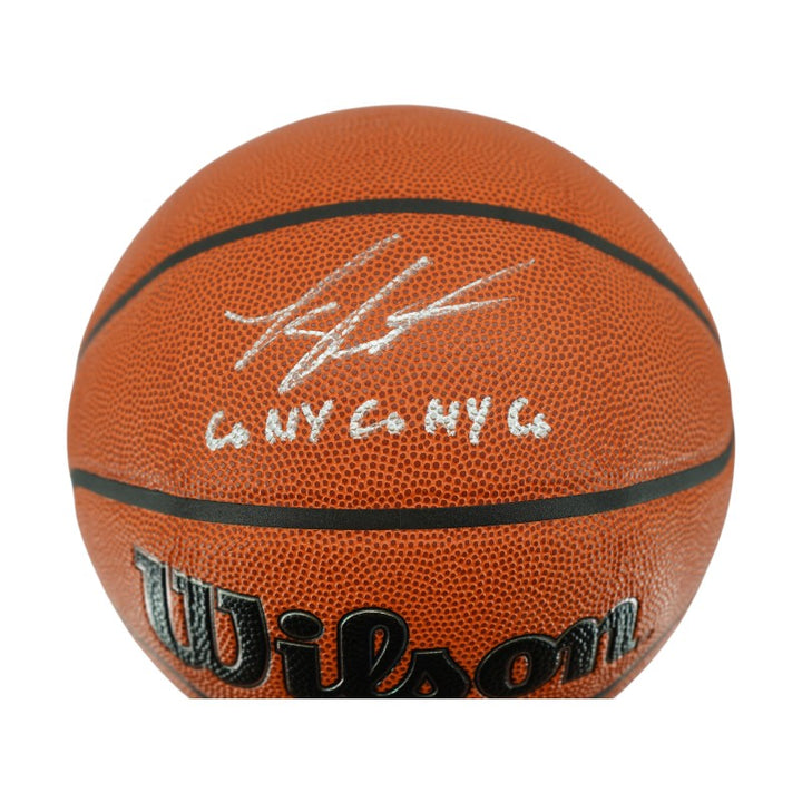 Landry Shamet New York Knicks Autographed Inscribed Go NY Go NY Go Wilson NBA Basketball CX Auth