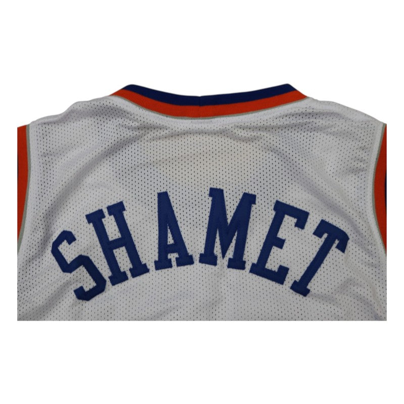 Landry Shamet New York Knicks Autographed Pro Style White Jersey CX Auth