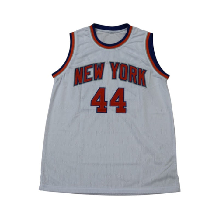 Landry Shamet New York Knicks Autographed Pro Style White Jersey CX Auth