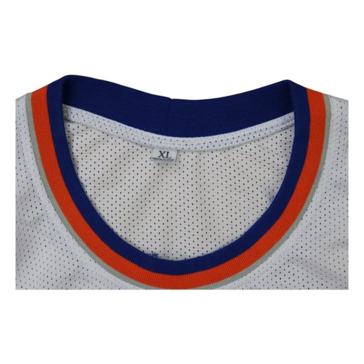 Landry Shamet New York Knicks Autographed Inscribed Go NY Go NY Go Pro Style White Jersey CX Auth