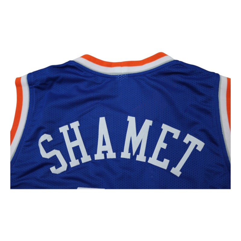 Landry Shamet New York Knicks Autographed Pro Style Blue Jersey CX Auth